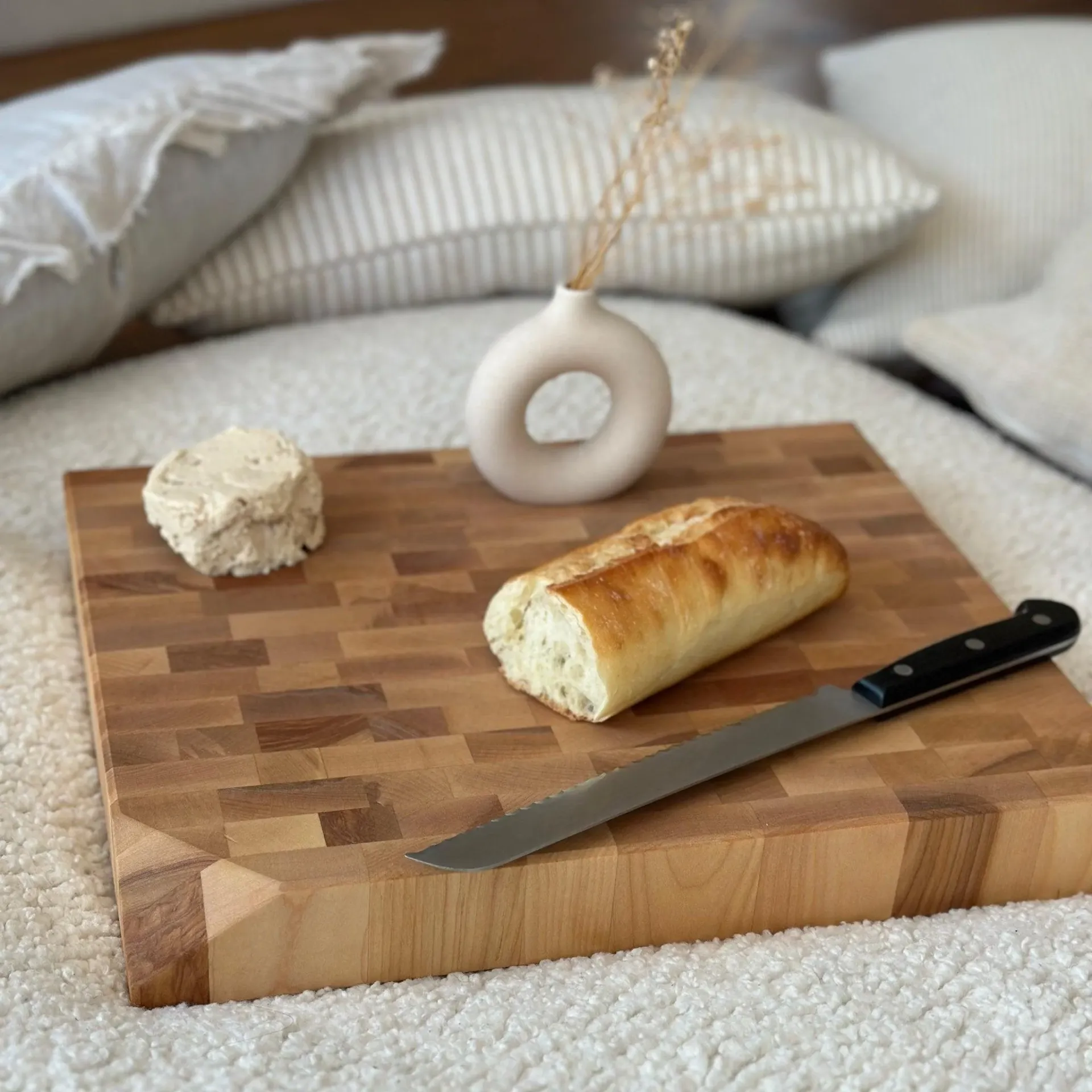 [BBCB012015002] White Oak Butcher's Block (12" X 15")