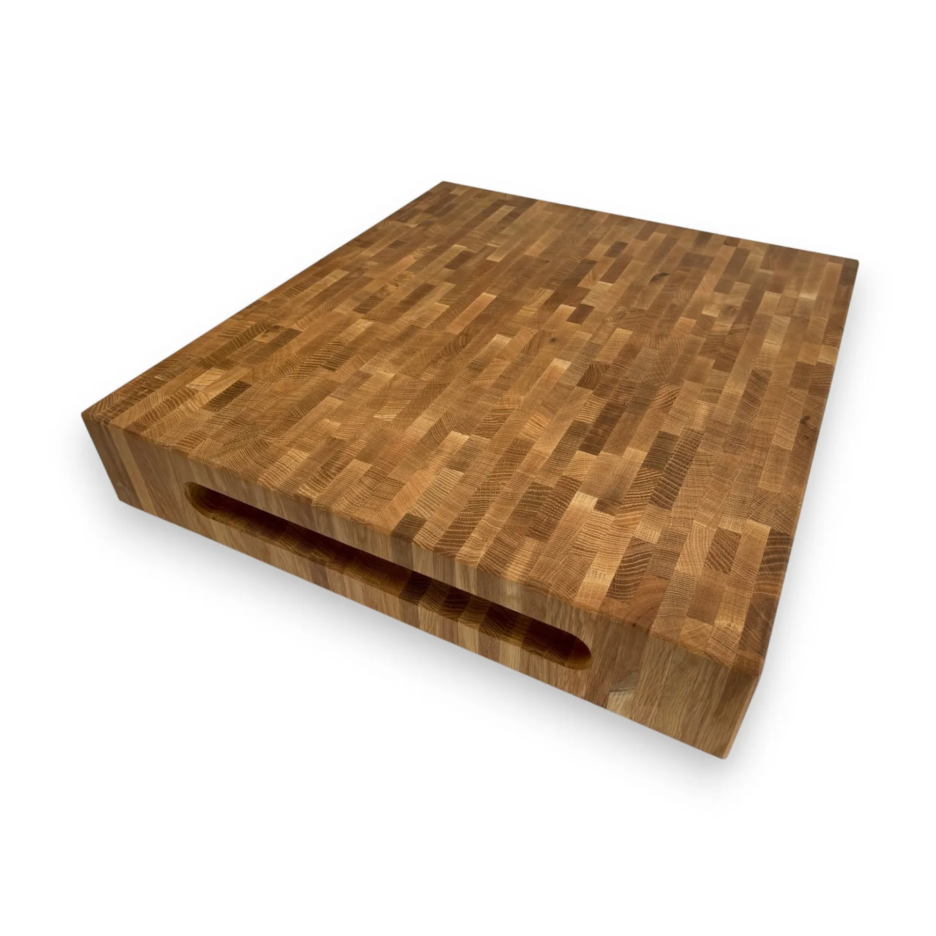 [BBCB026027005RE] 5" Butcher's Block with Handles (White Oak)