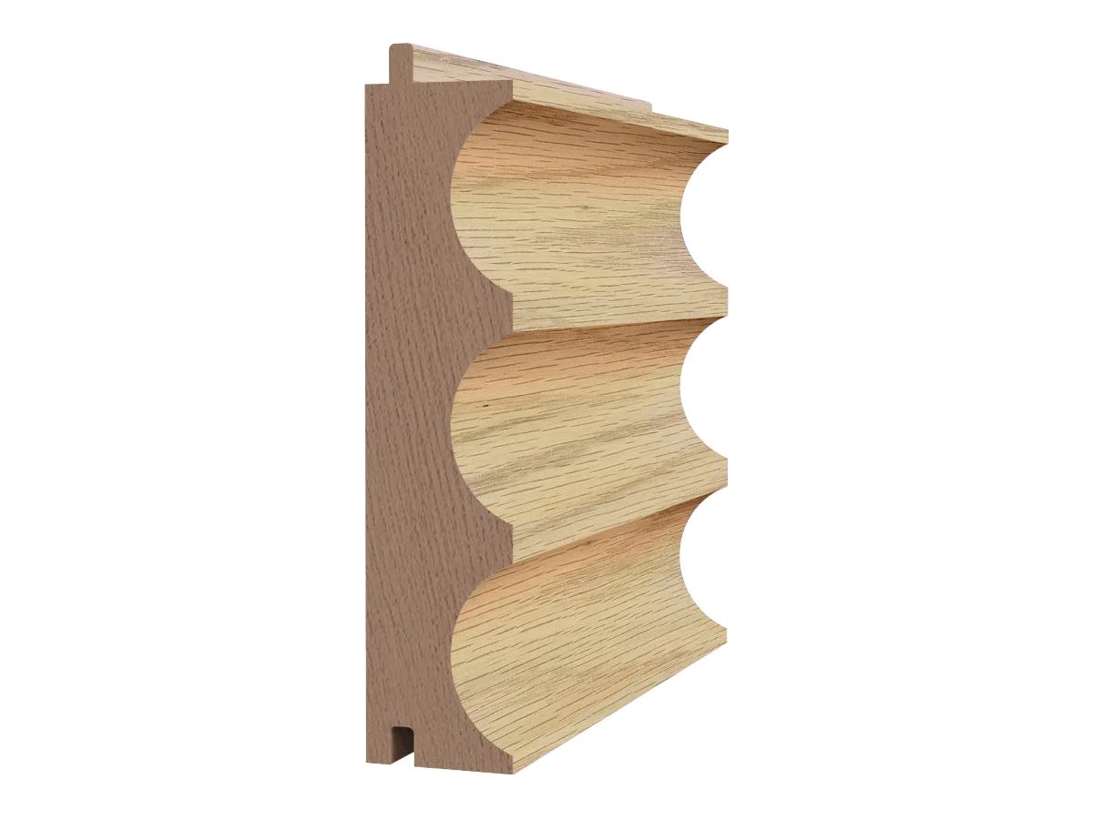 [MC0968044] Interbois - 8044 - Dune-S wall panelling (Red oak)