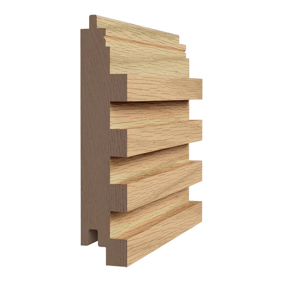[MC0968052] Interbois - 8052 - Creno-XS wall panelling (Red oak)