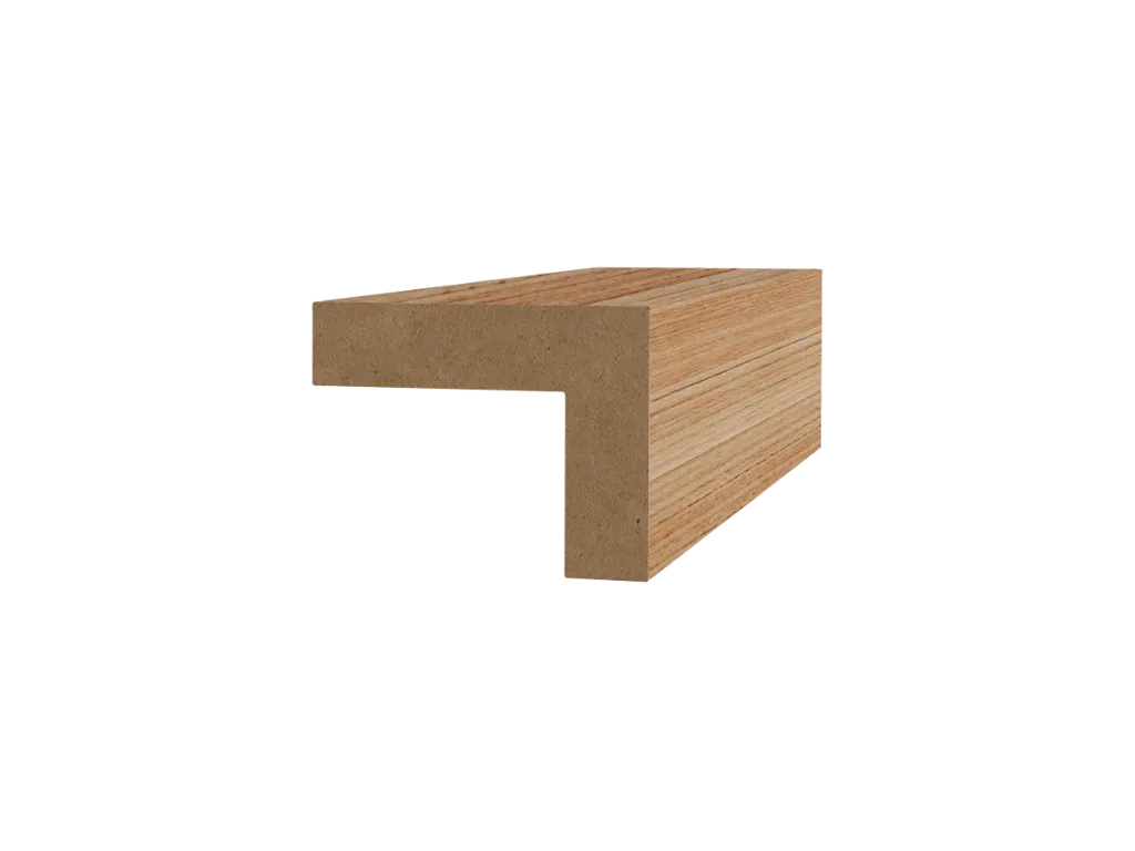 [MF1105545] Interbois - 5545 - Moulure de finition (Fini chêne blanc)