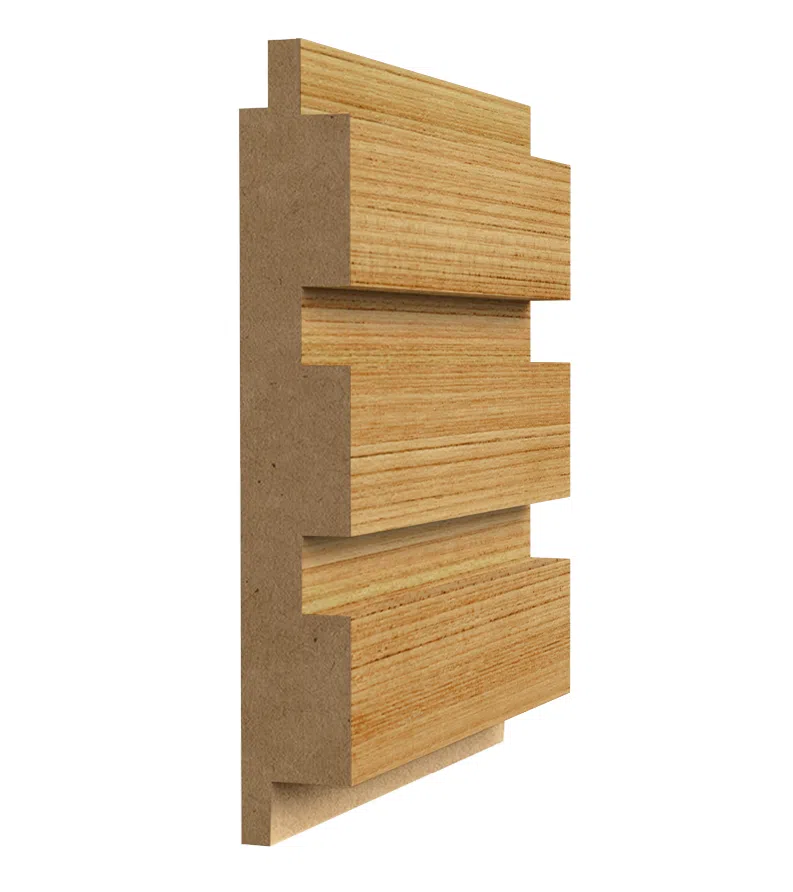 [MF1108062-PQT (2 mcx)] Interbois - 8062 - Creno-S wall panelling (White Oak Finish)