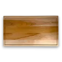 Maple Plate with Wooden Kid's Knife