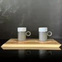 Assiette en bois de Mersier
